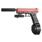 Glock 18 red gel blaster electric pistol for vibrant action